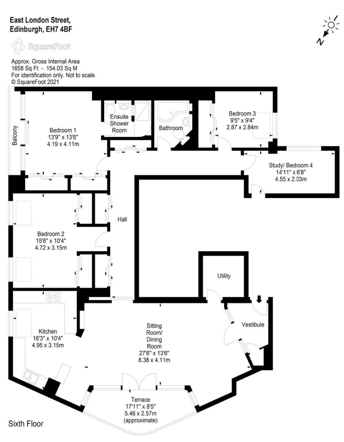 Edinburgh Penthouse 101 Apartman Kültér fotó